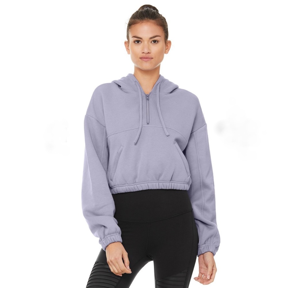 Alo Yoga Stadium Half Zip Hoodie
